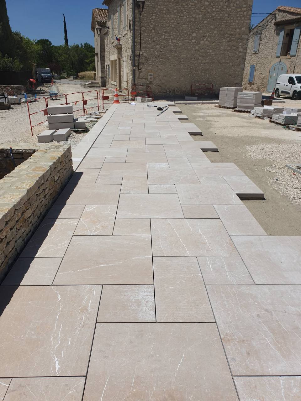 Dallage terrasse piscine